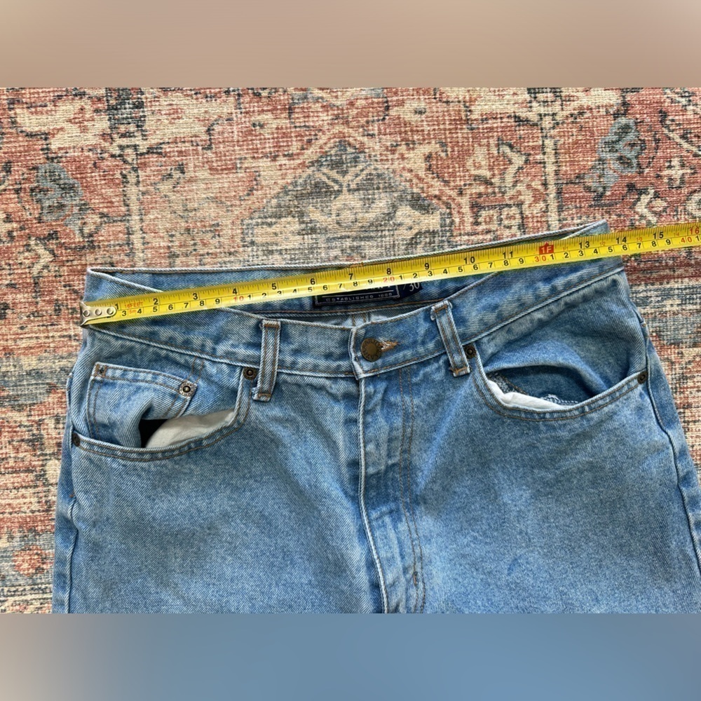 Army/Navy Classic High Rise Jean/Size 30 - Picture 3 of 6